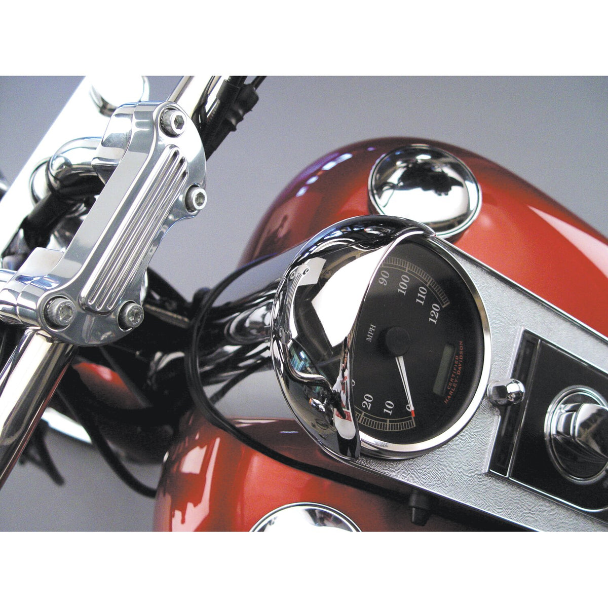 National Cycle speedo visor - Chrome