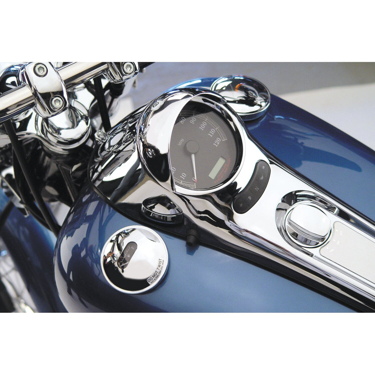 National Cycle speedo visor - Chrome