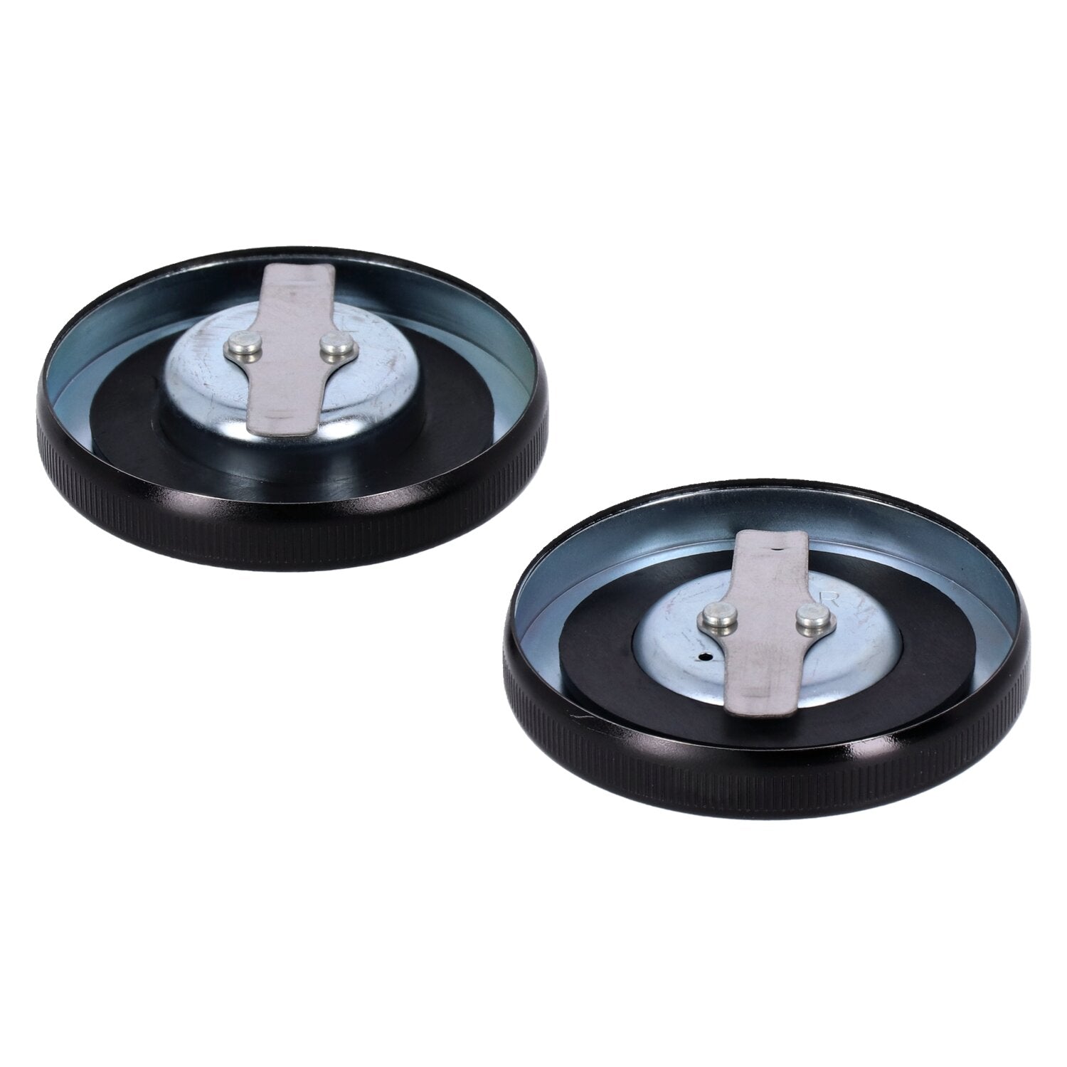 MCS Gas cap set late style - Gloss black