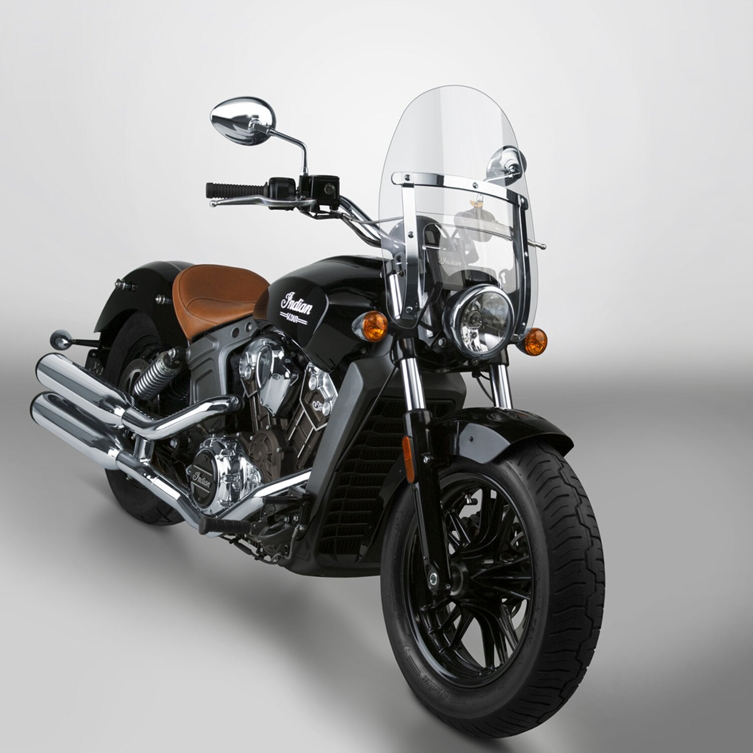 National Cycle Ranger Heavy Duty™ Windshield - Light gray