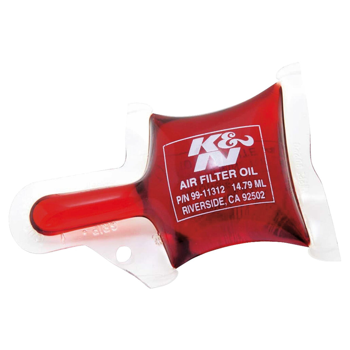 K&N air filter oil - 1/2-oz pillow pack