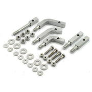 MCS Floorboard mount bracket kit - Chrome