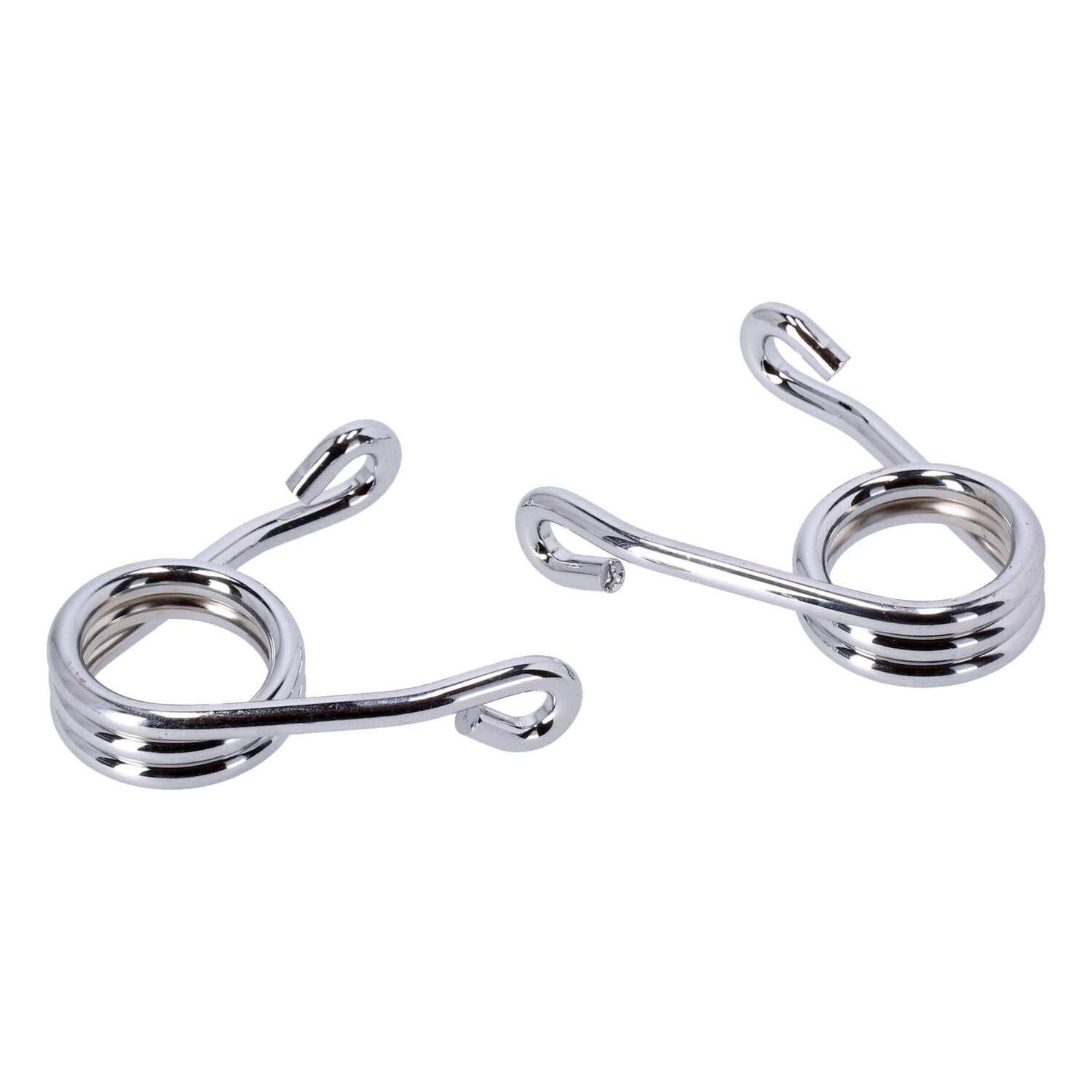 MCS Scissor solo seat springs chrome 3"