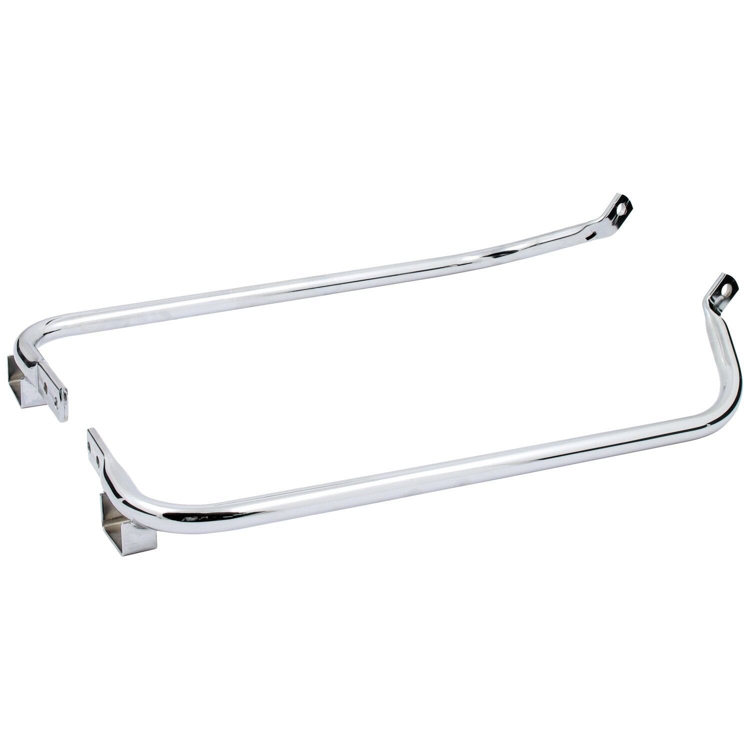 MCS Saddlebag support bracket set - Chrome