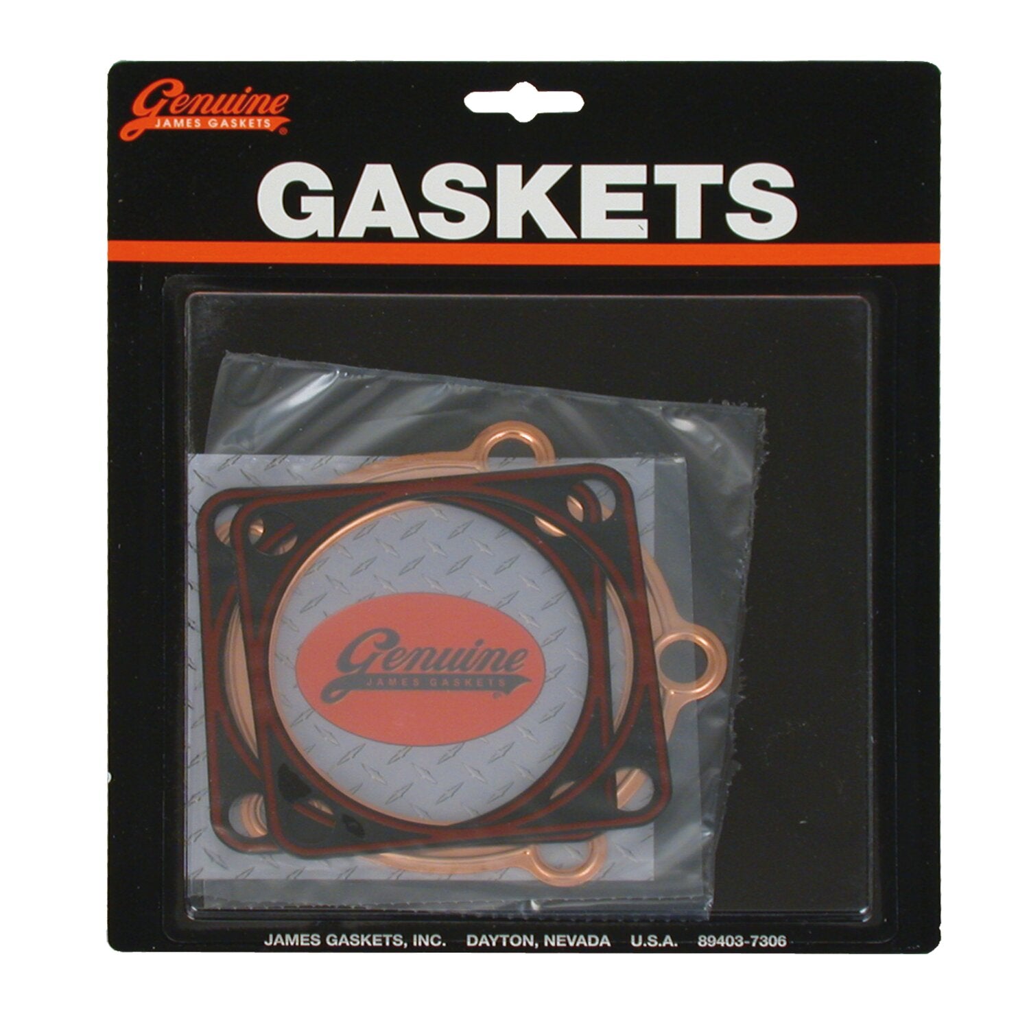 James Gaskets James Knuckle head & base gasket kit - Copper/RCM