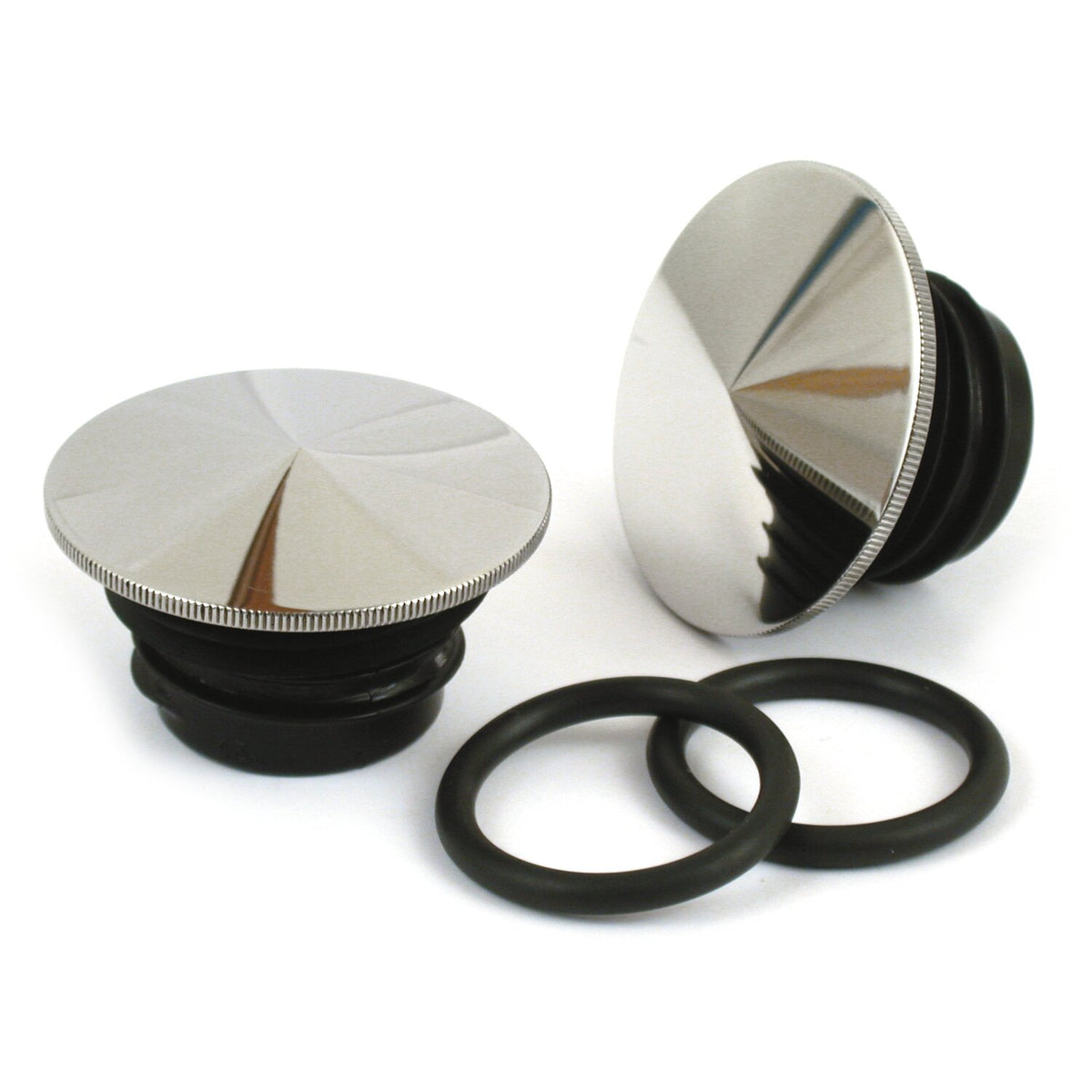 MCS Stainless steel gas cap set pointed