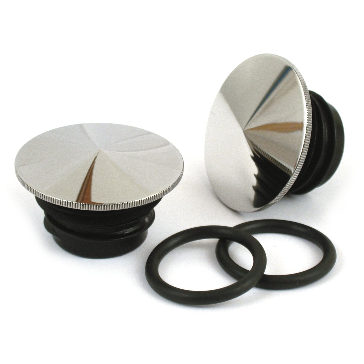 MCS Stainless steel gas cap set pointed