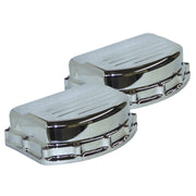 Paughco Rocker covers - custom style aluminum - Chrome
