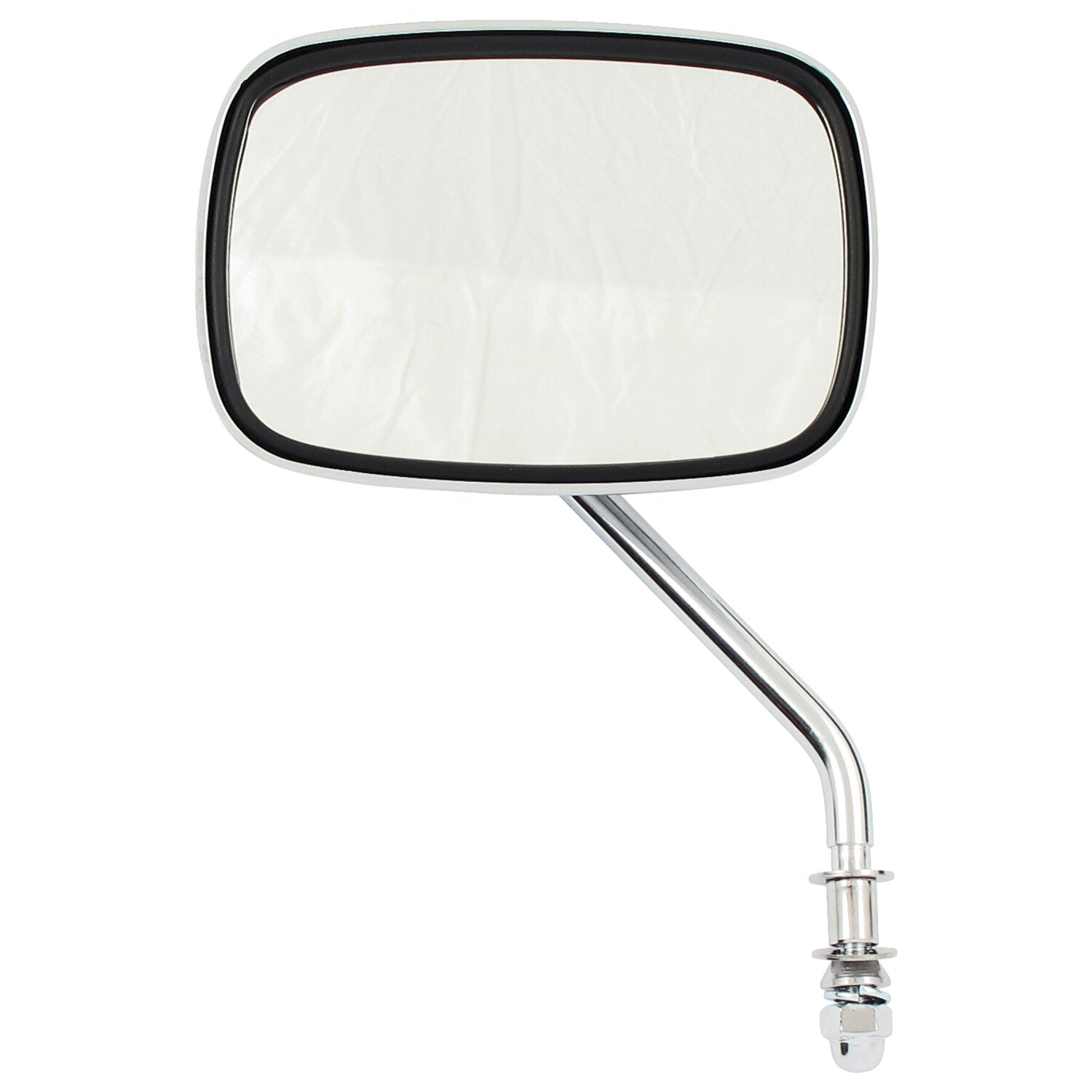 MCS Late OEM style mirror short stem right side - Chrome