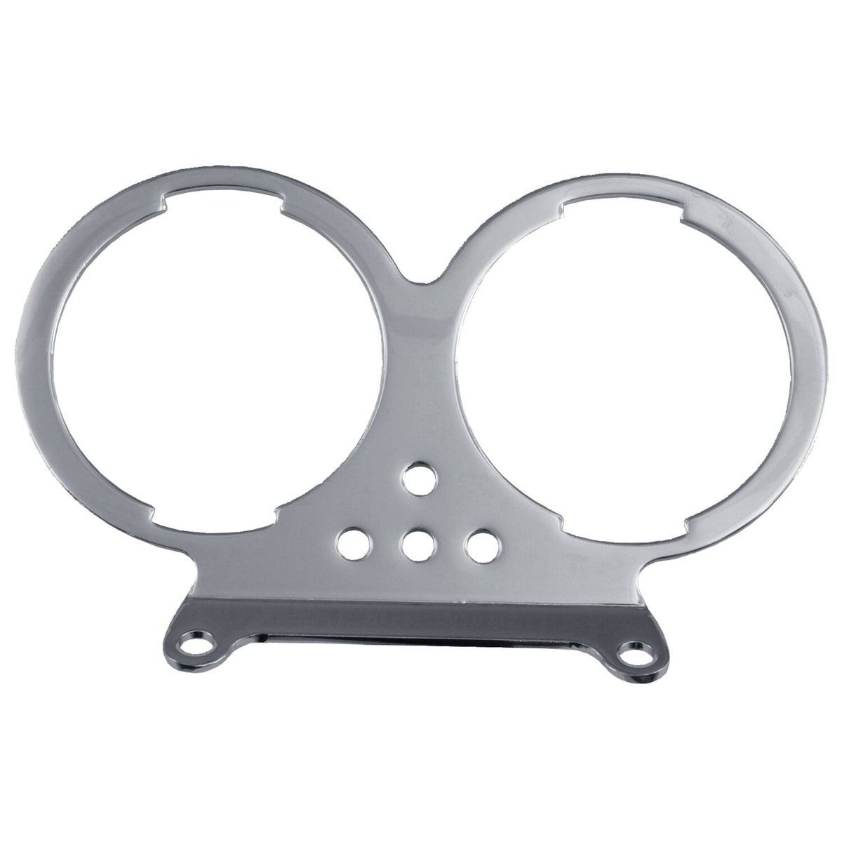 MCS Mounting bracket speedo & tachometer - Chrome