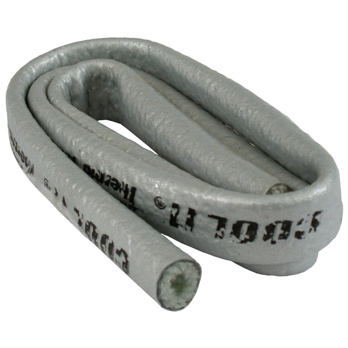 Thermo-Tec heat sleeves - Silver - 1" dia - x 3ft - long