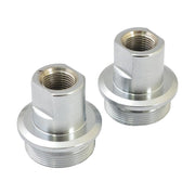 MCS Fork tube plug set - Chrome