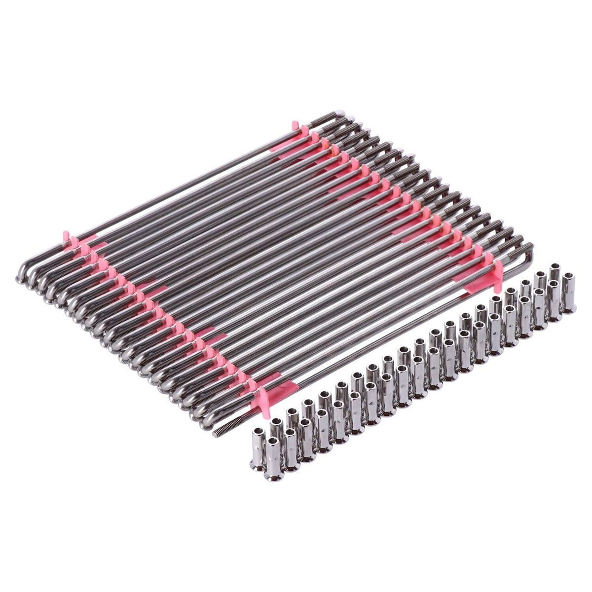 MCS Spoke set 19" 220mm - Stainless