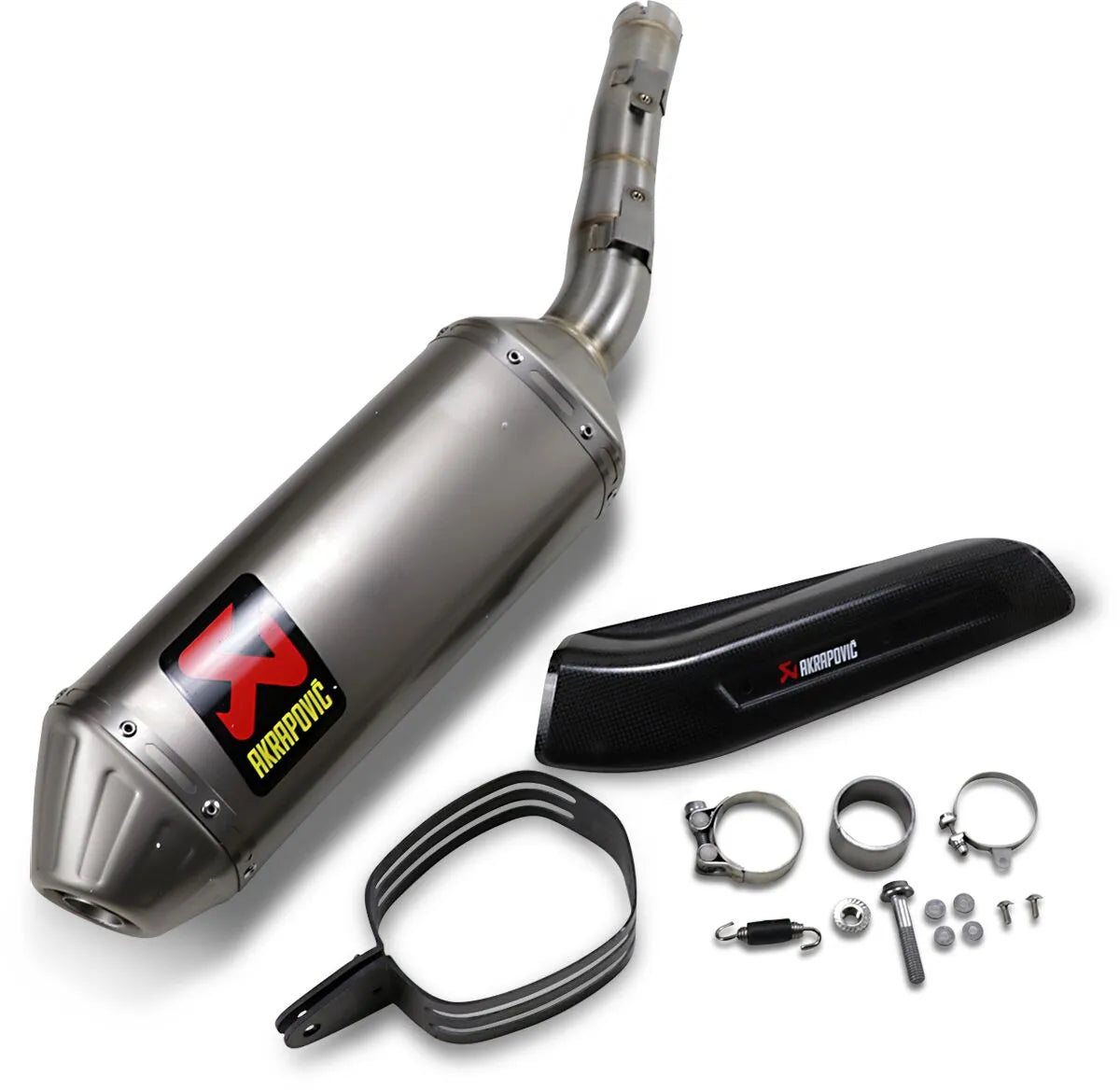 Akrapovic Tłumik Slip-on Line - Tytan - Homologacja Drogowa ECE