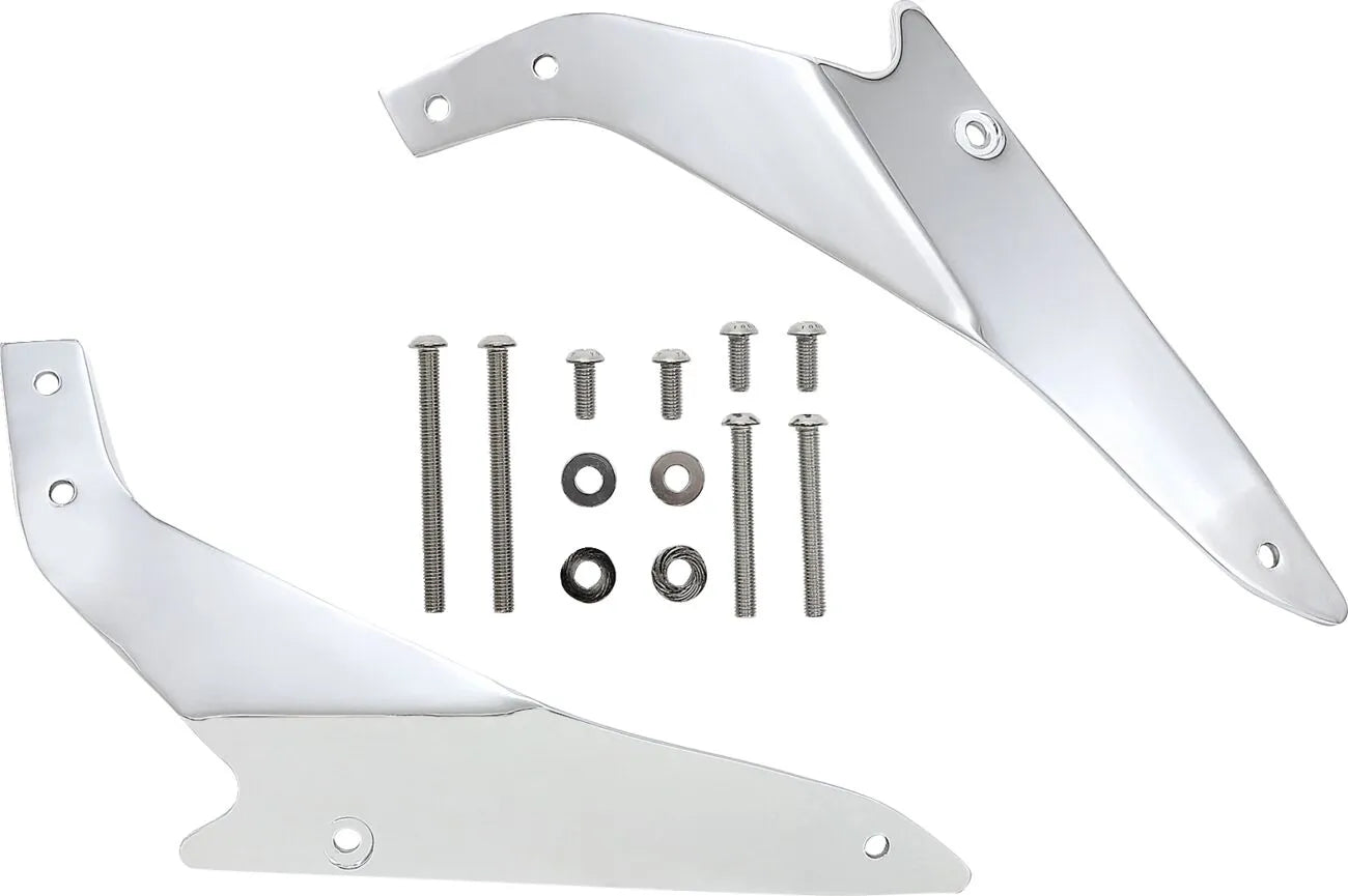 Cobra Round Sissy Bar Kit - Chrome Finish