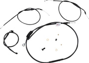 Burly Brand Extended Cable & Brake Line Kit for Sportsters ABS