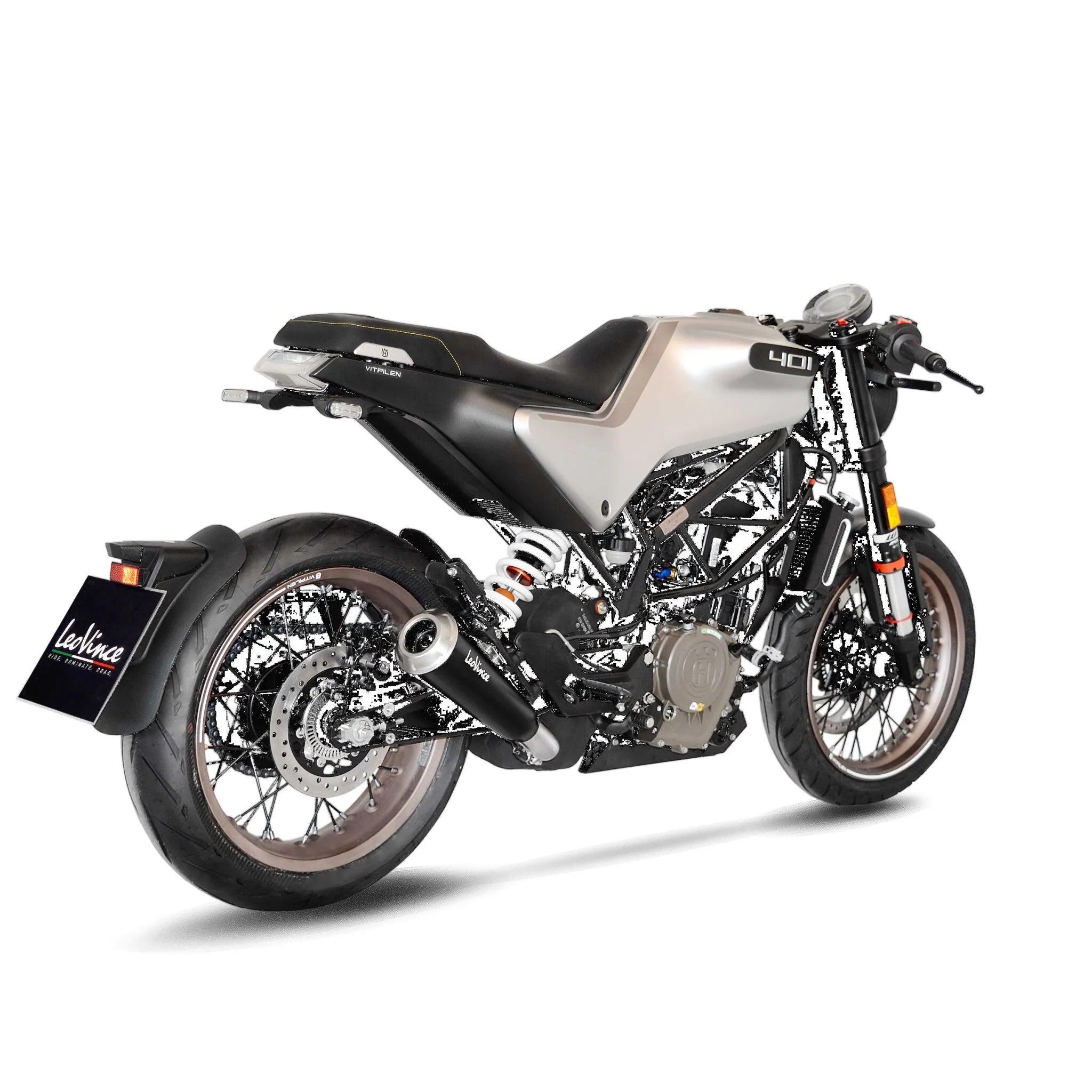 Leovince GP One Tłumik Slip-on - Homologacja Drogowa ECE