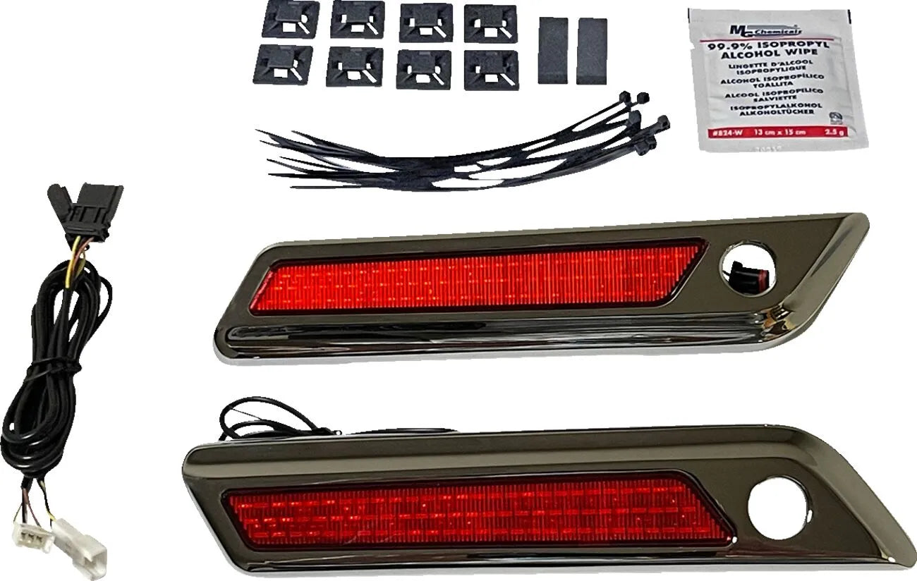 Custom Dynamics Saddlebag Led Latch Light
