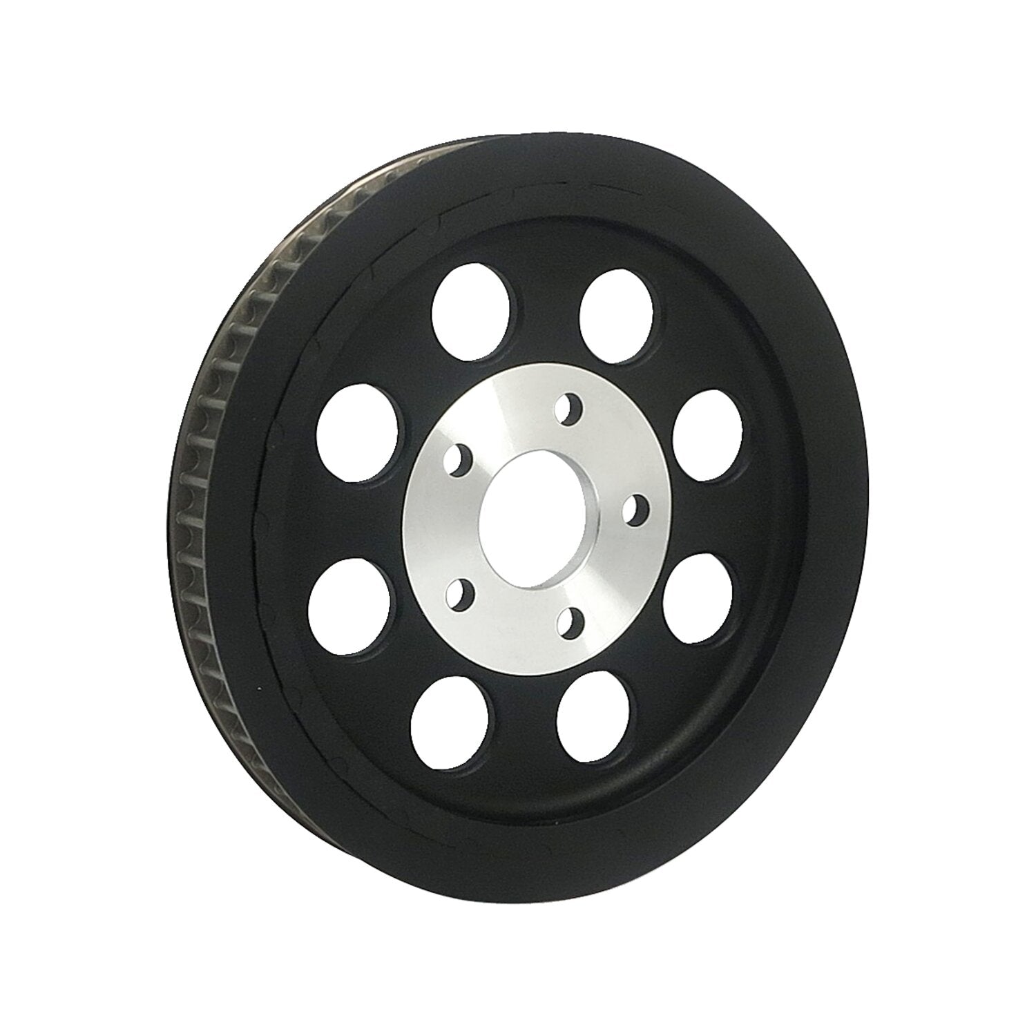 MCS Reproduction OEM style wheel pulley 61t 1-1/8" belt - Black