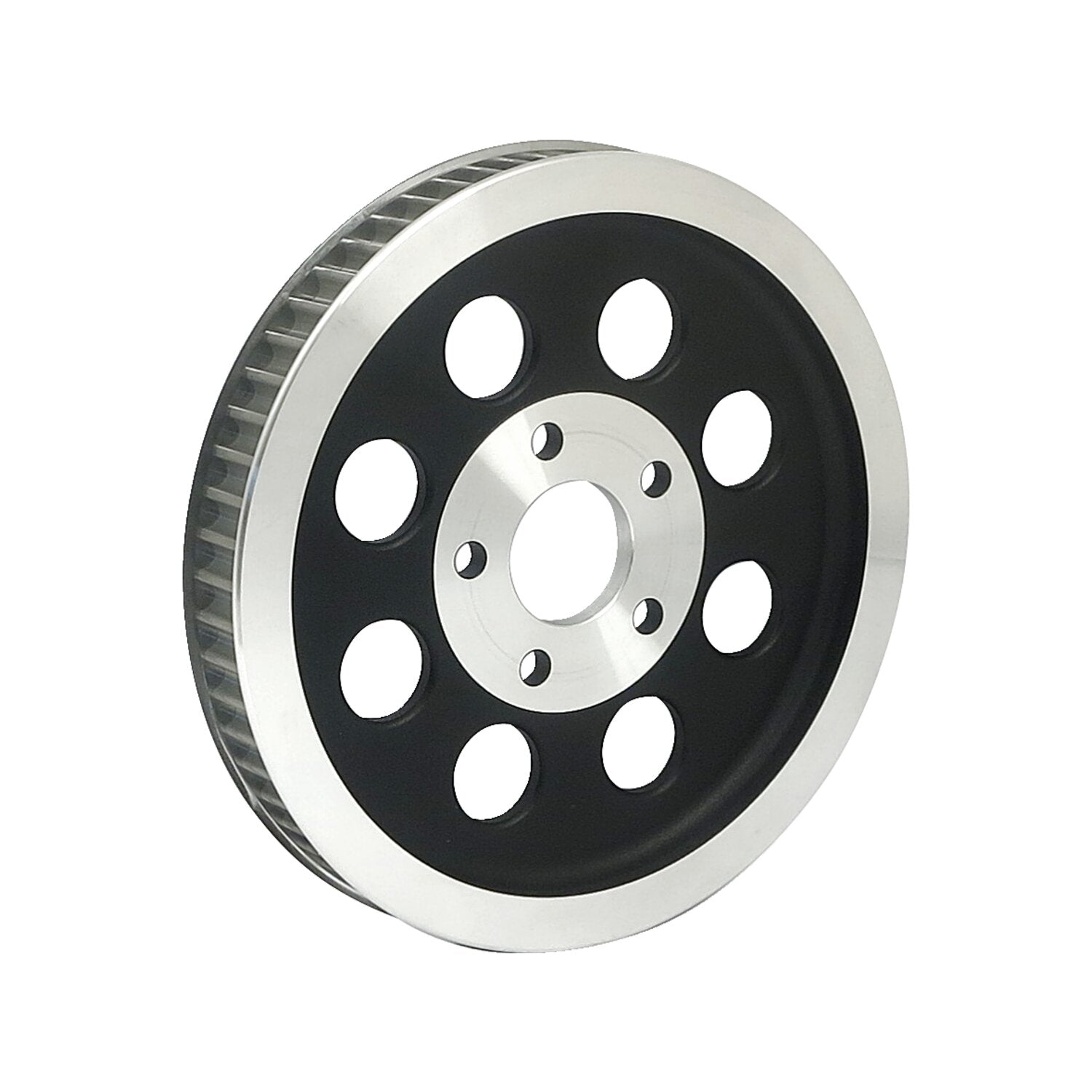 MCS Reproduction OEM style wheel pulley 61t 1-1/8" belt - Black