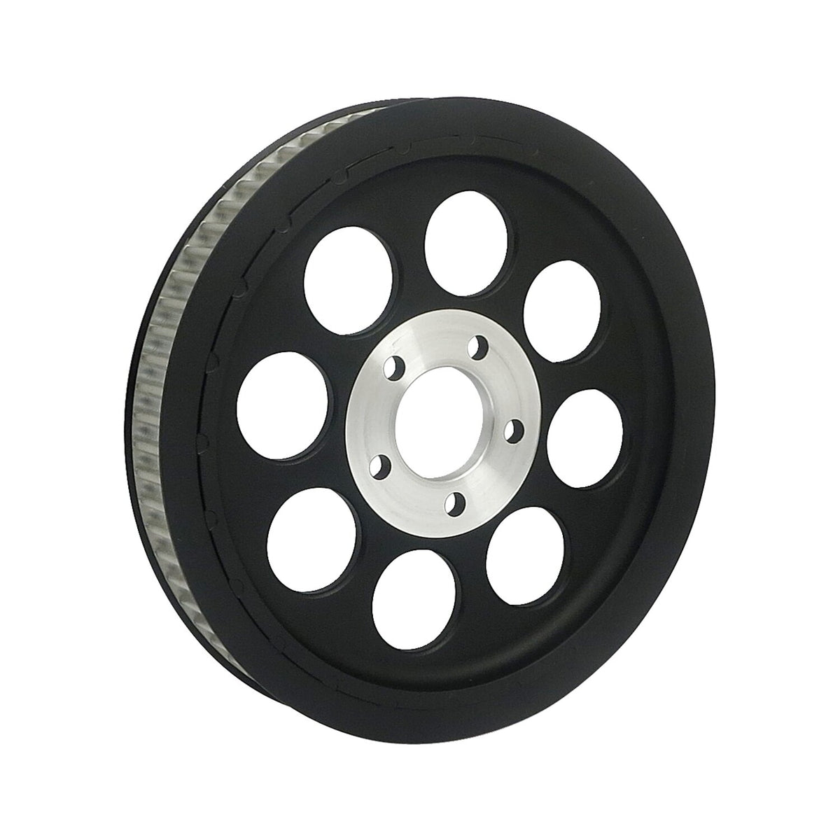 MCS Reproduction OEM style wheel pulley 70t 1-1/2" belt - Black