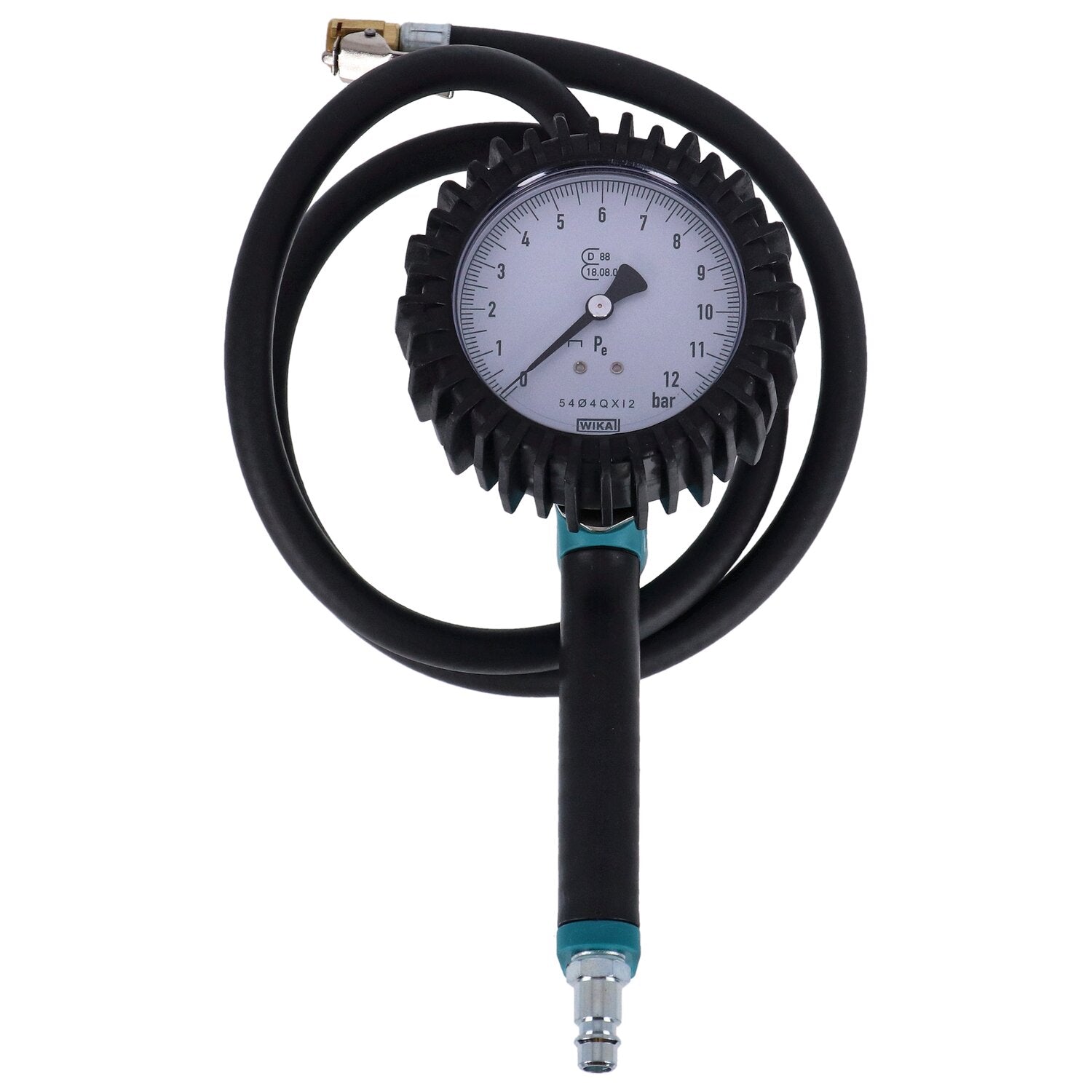 Tengtools Aircraft tire inflator with 0-10 bar gauge
