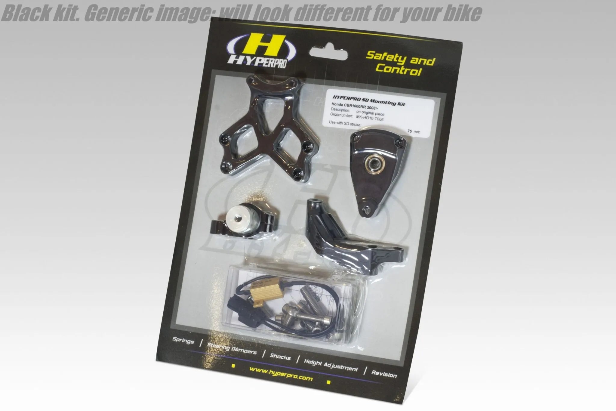 Hyperpro Steering Damper Mounting Kit