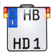 Heinz Bikes 3-in-1 License Plate Holder For Eu