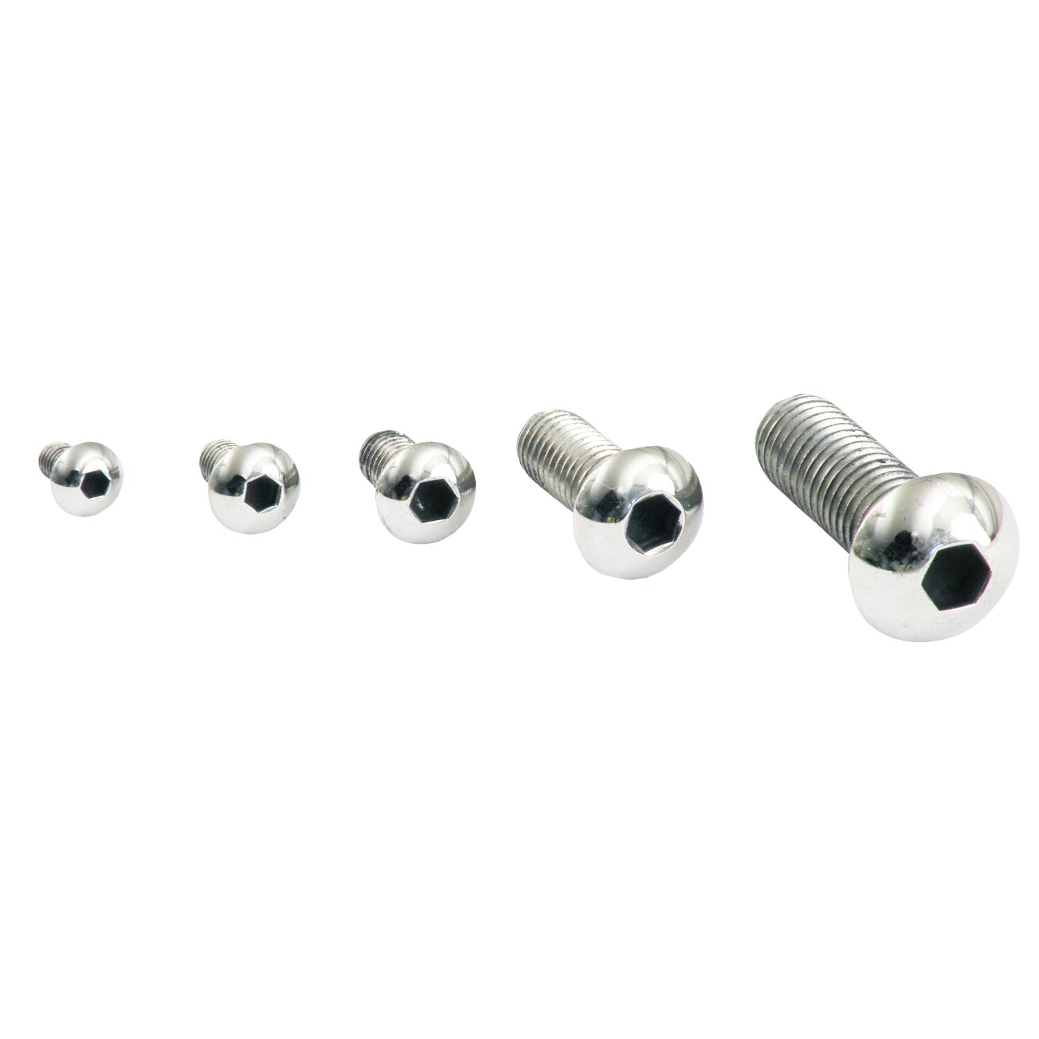 Gardner-Westcott M4 x 8mm buttonhead bolt polished ss