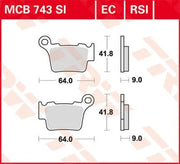 Trw Rsi Series Spiekane Klocki Hamulcowe Off-roadowe Wyścigowe - Tył