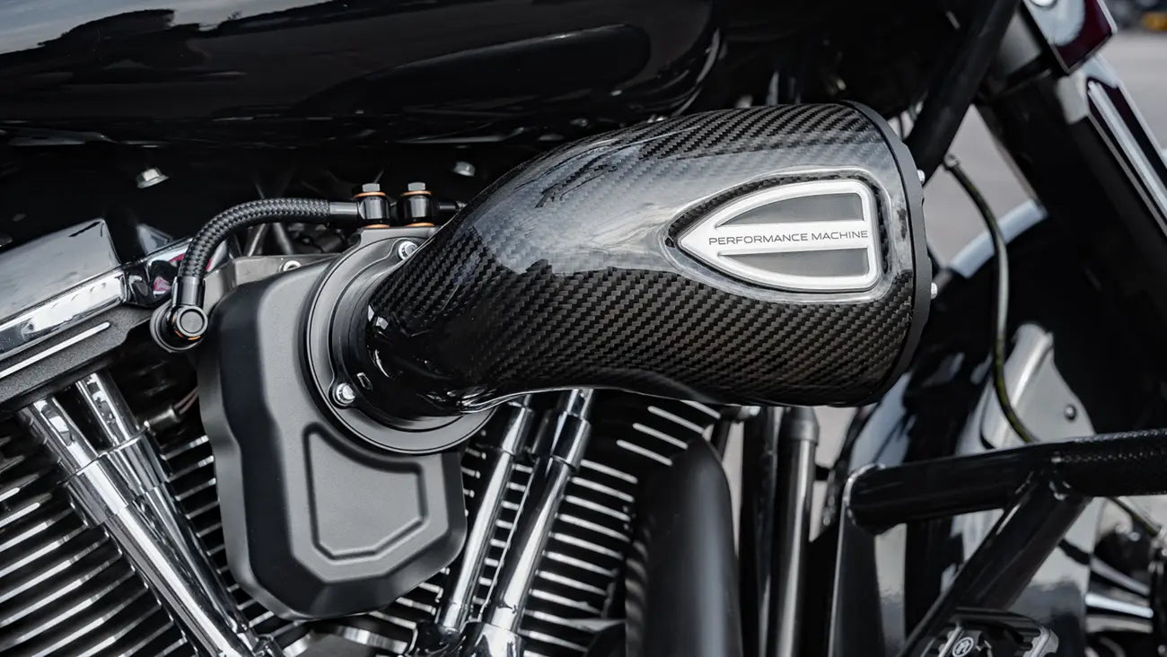 Performance Machine C4 Series Carbon Fiber Air Cleaner Kit