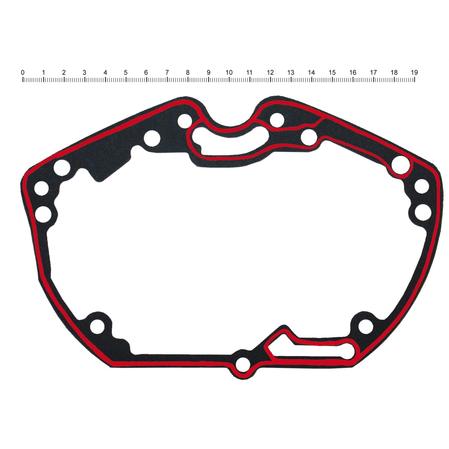 James Gaskets James cam cover gasket - .031" paper/silicone