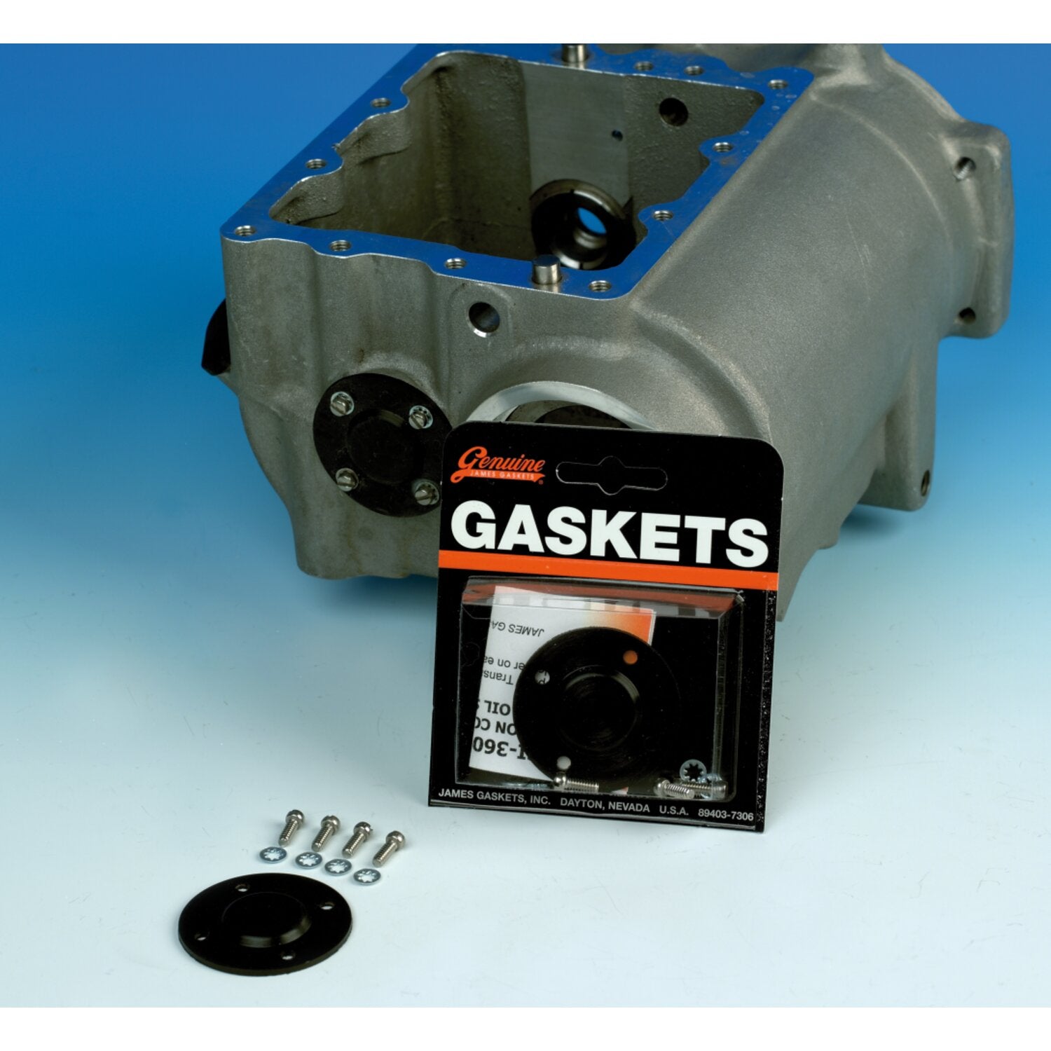 James Gaskets James end plate countershaft - Black