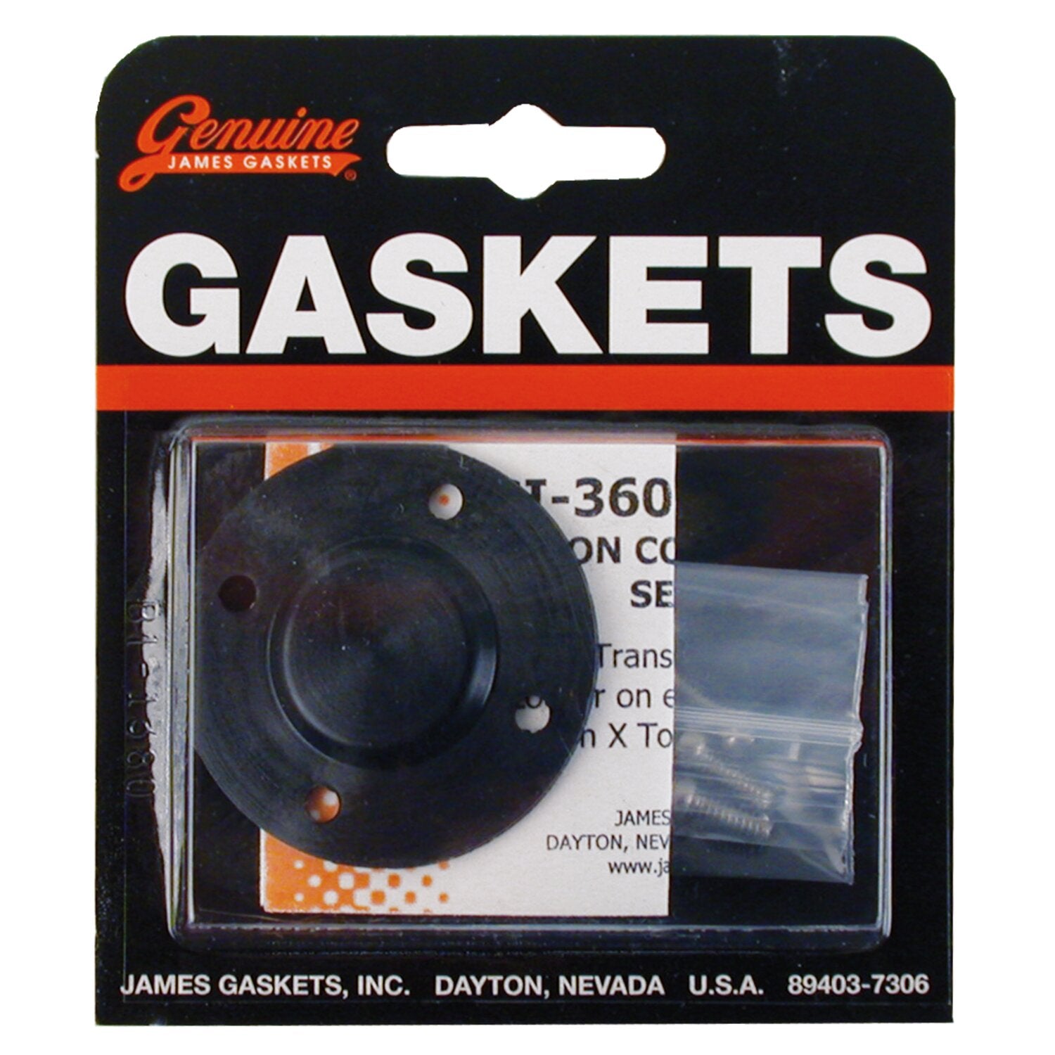 James Gaskets James end plate countershaft - Black