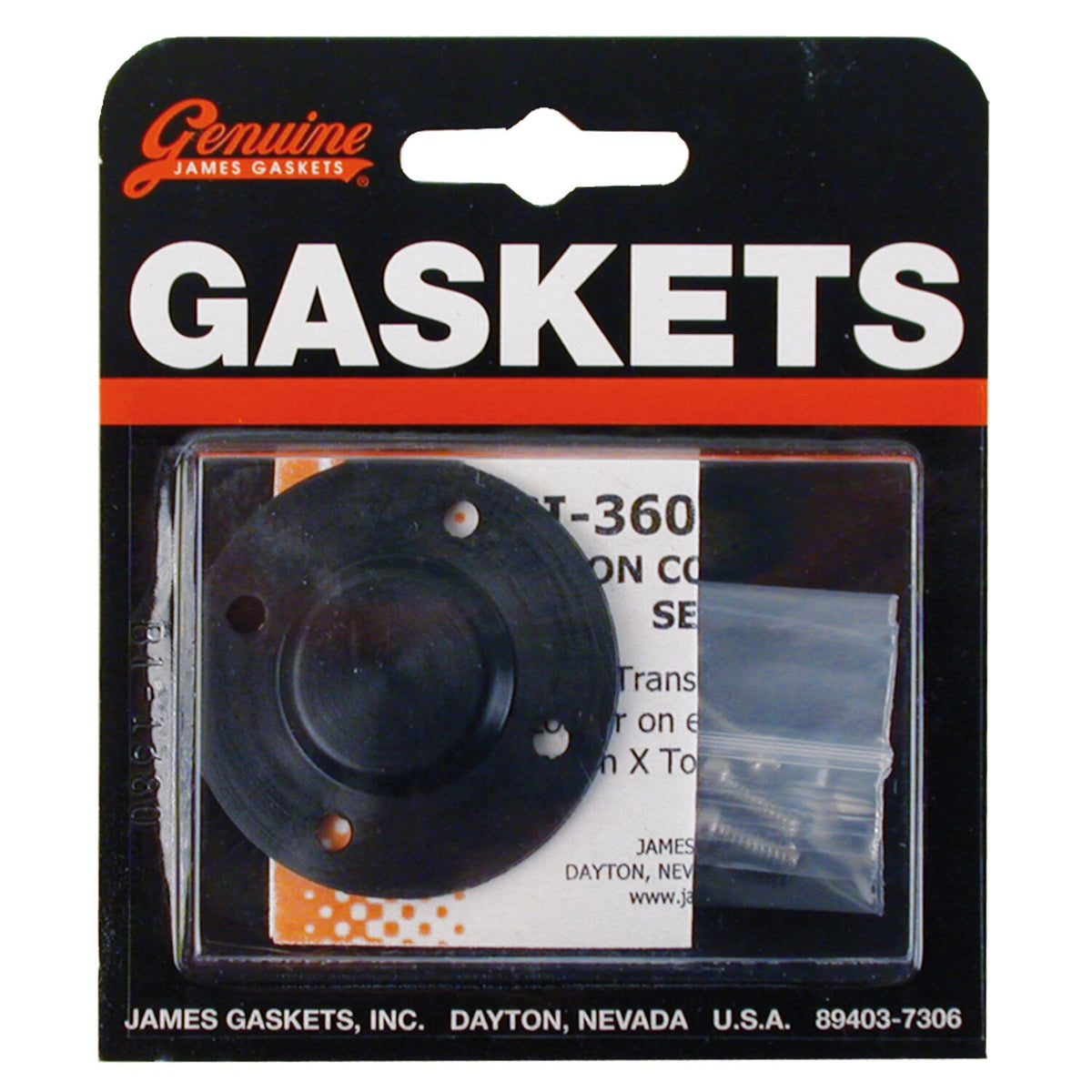 James Gaskets James end plate countershaft - Black