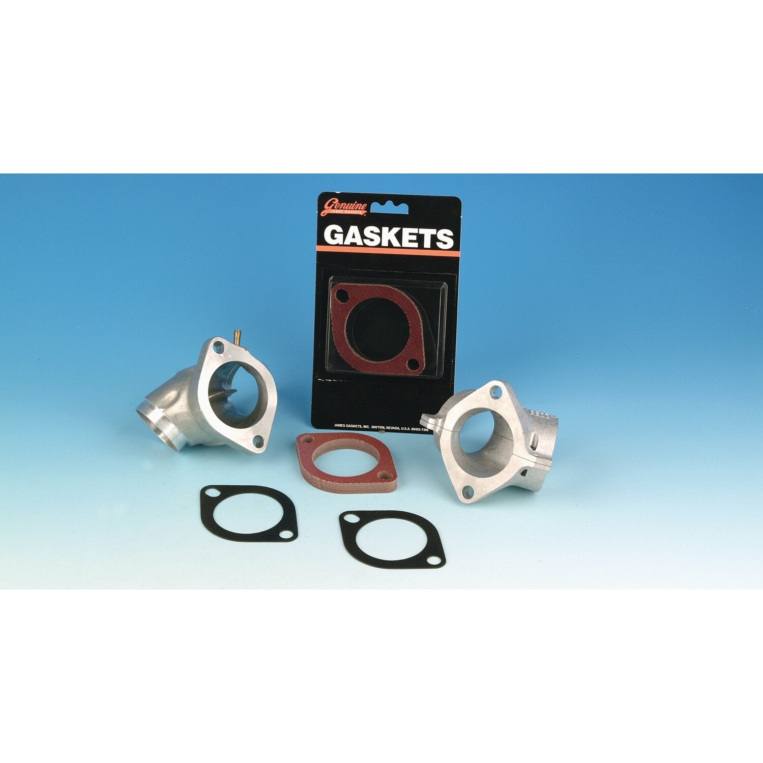 James Gaskets James intake manifold spacer & gasket kit - 2.06" bore