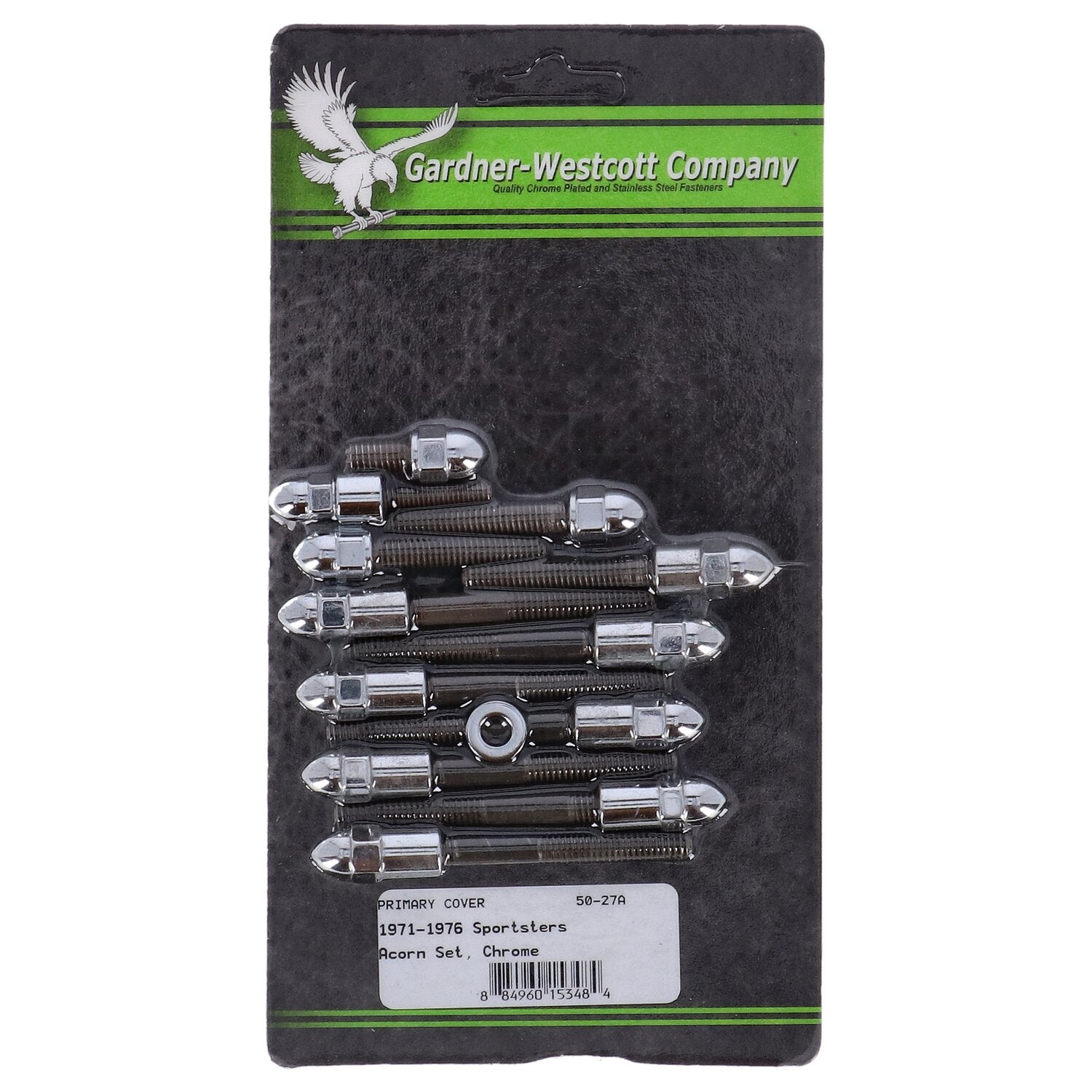 Gardner-Westcott primary cover mount kit chrome acorn