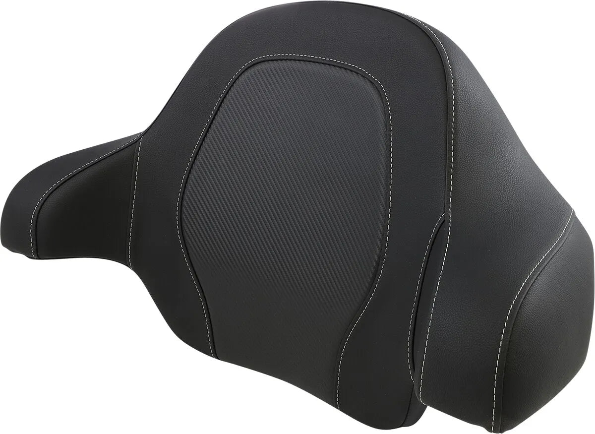 Saddlemen Tour Pak Backrest Pad - Carbon Fiber