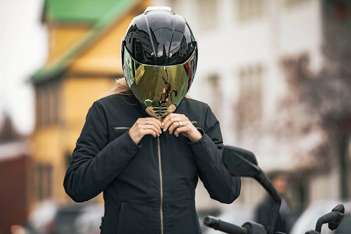 Icon FliteShield Helmet Shield RST Dark Gold for Airflite Helmets