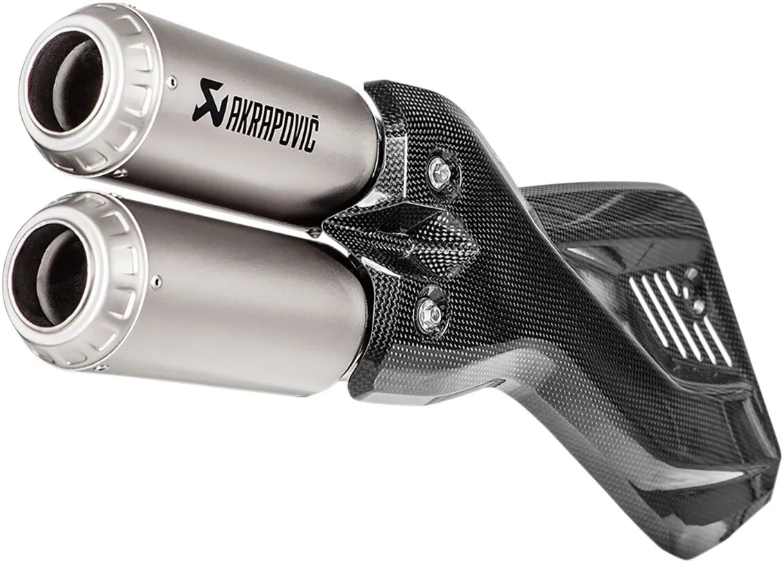 Tytanowa końcówka Akrapovic Slip-on Line - Homologacja drogowa ECE