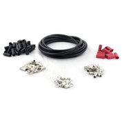 All Balls custom 25 foot battery cable kit - Black