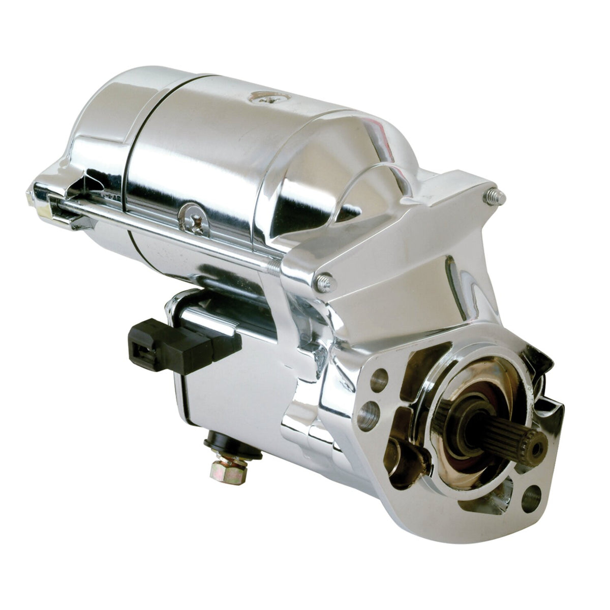 All Balls high torque starter motor 1.4KW - Chrome