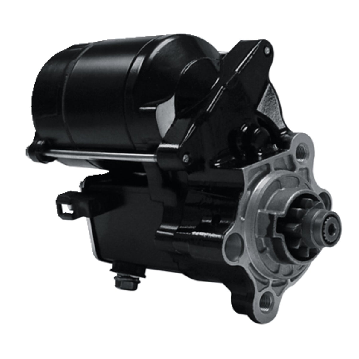 All Balls high torque starter motor 1.4KW - Black