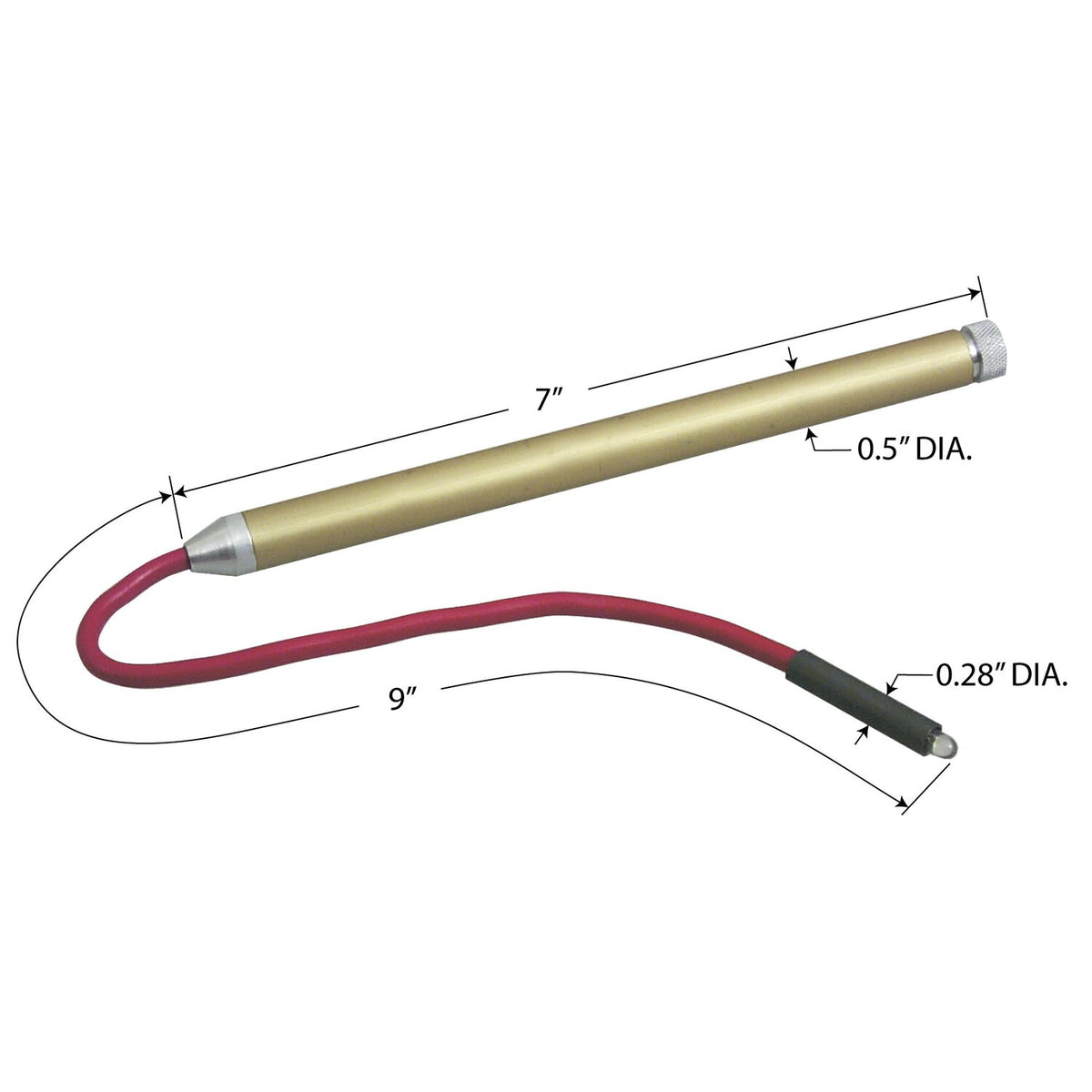 Lisle flexible LED flashlight