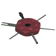 Lisle 6-1 star receptacle extractor