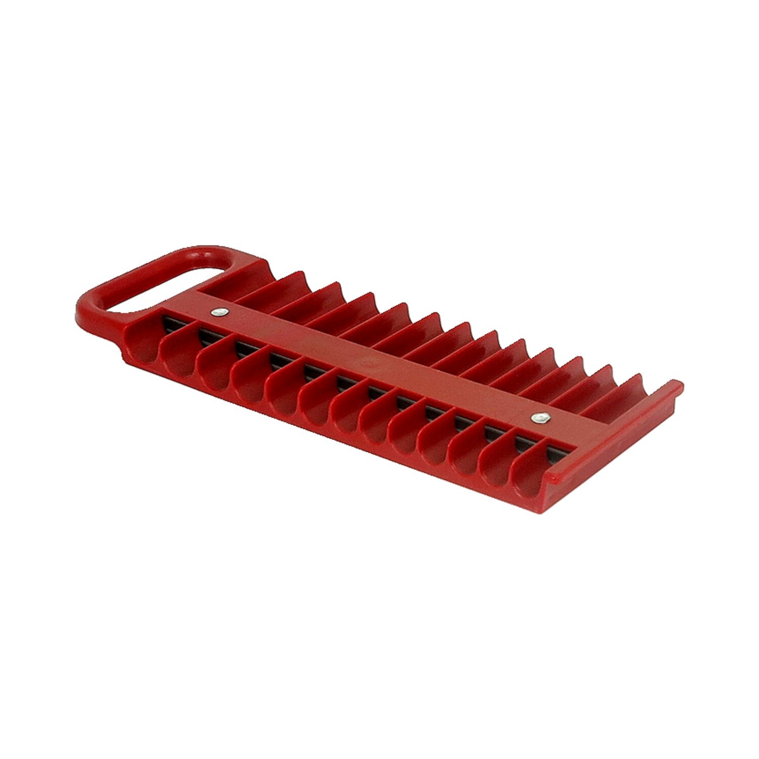 Lisle 1/4" magnetic socket holder red