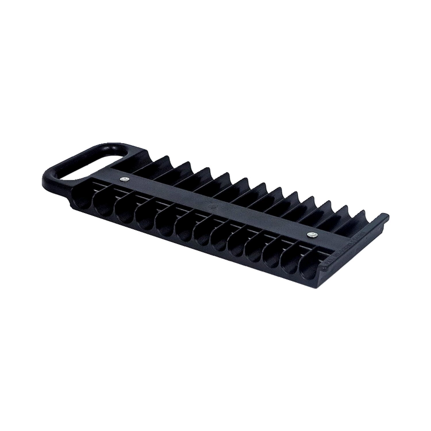 Lisle 1/4" magnetic socket holder black