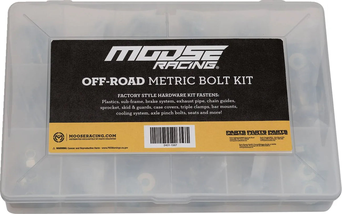 Moose Offroad M1 Metric Bolt Kit 424-Piece for Yamaha Suzuki
