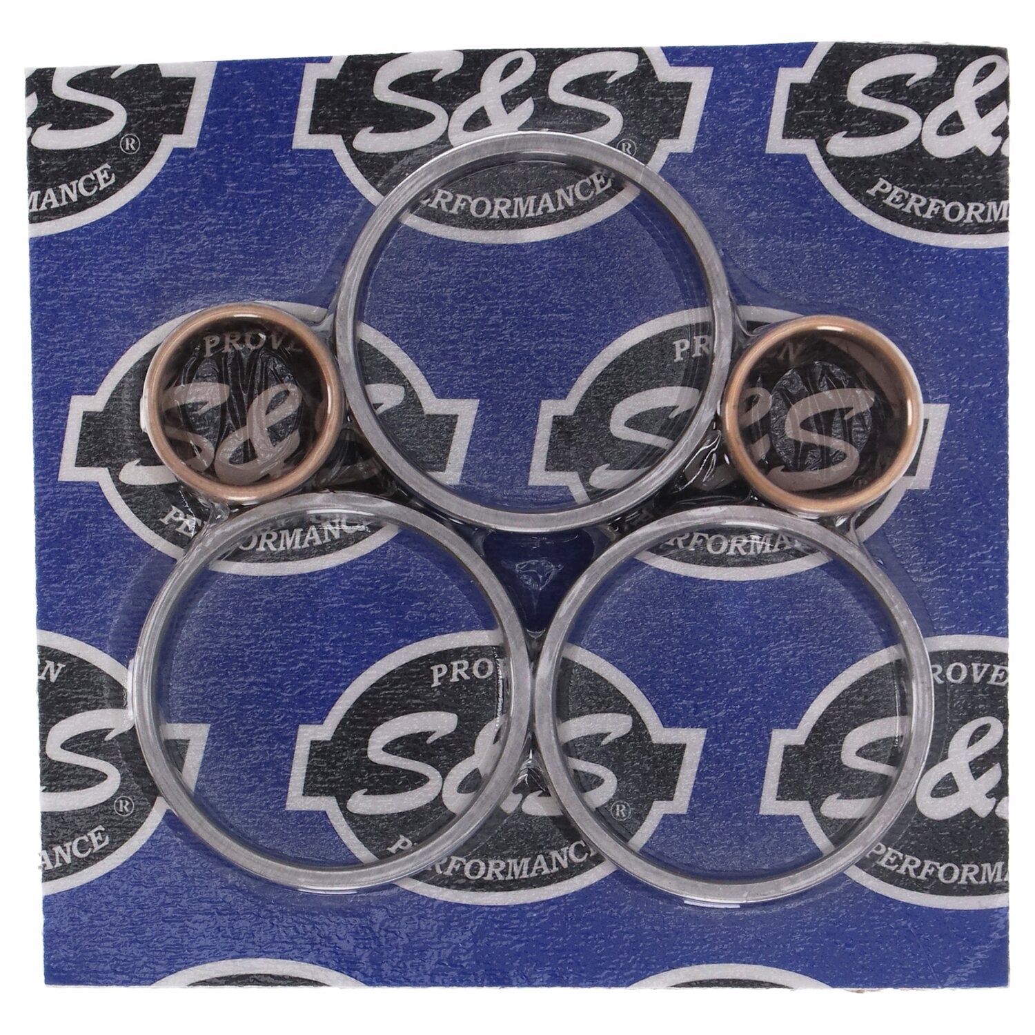 S&S connecting rod race and wristpin bushing set