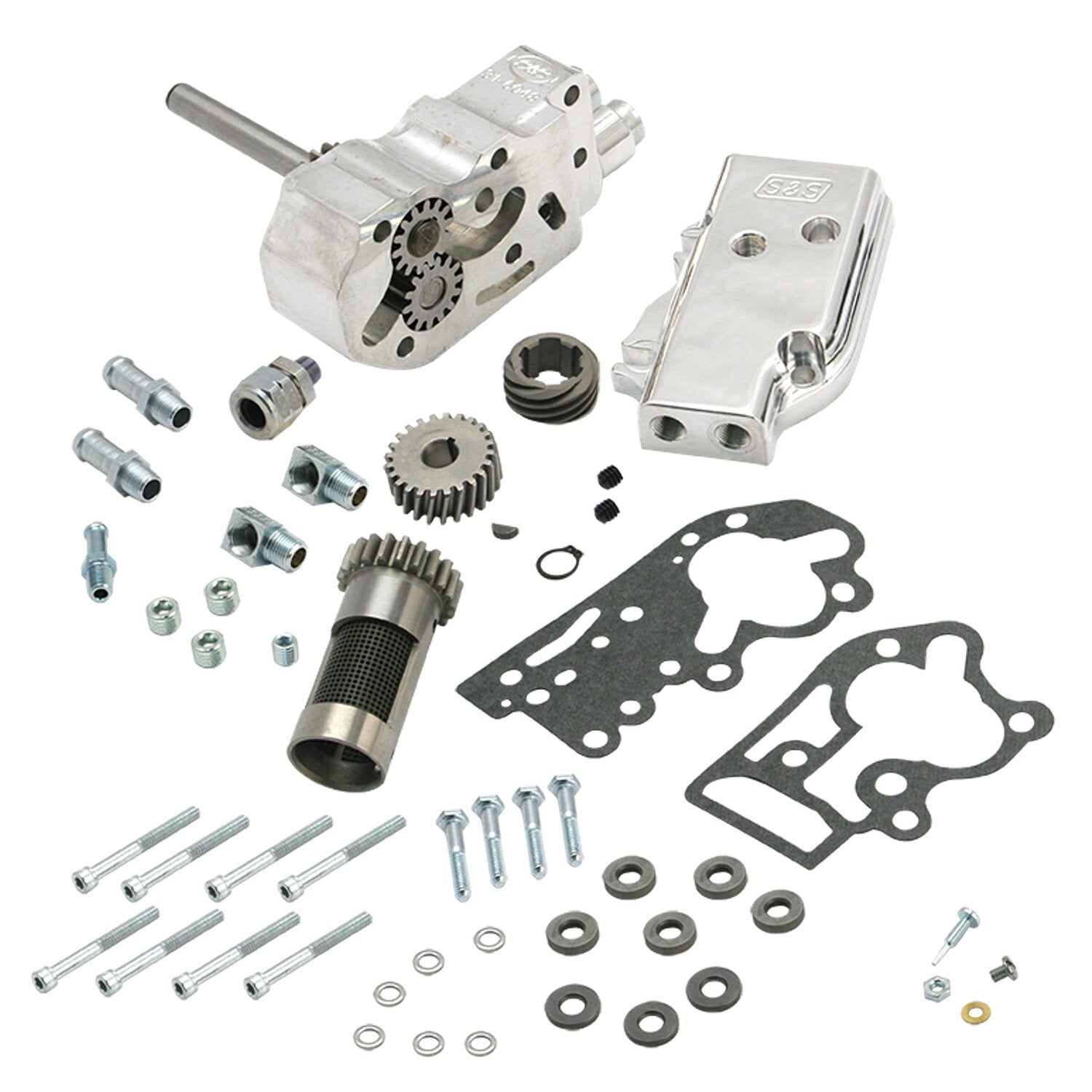 S&S oil pump kit with gears - 48-53 style
